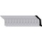 Ekena Millwork 4"H x 2 1/2"P x 4 5/8"F x 94 1/2"L, (1 1/8" Repeat), Viceroy Crown Moulding MLD04X02X05VI - alternate 1